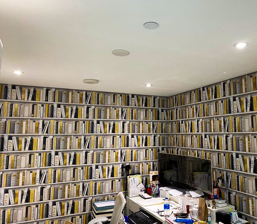 wall covering books
