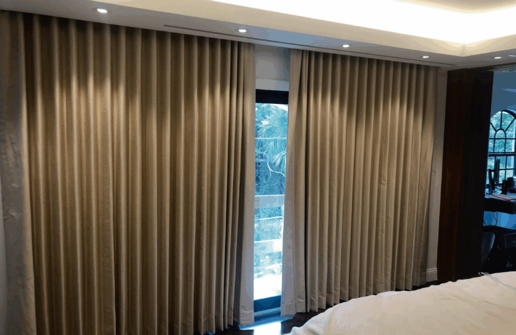 Ultimate Shades and Blinds|Landing draperies