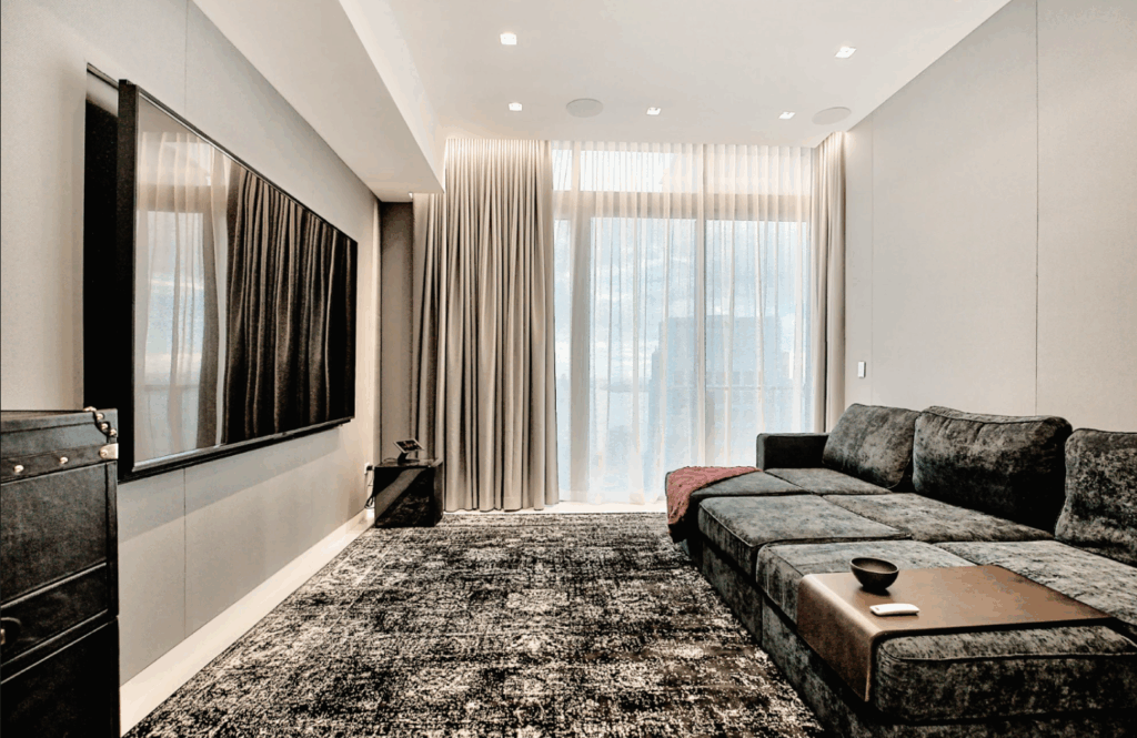 Ultimate Shades and Blinds|Landing draperies