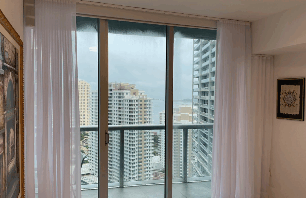 Ultimate Shades and Blinds|Landing draperies