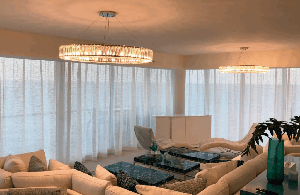 Ultimate Shades and Blinds|Landing draperies