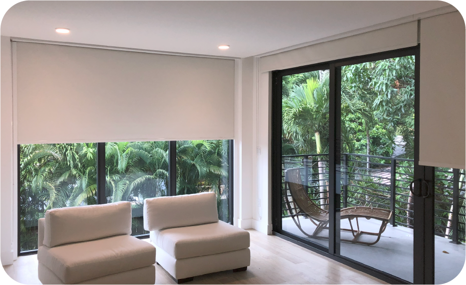 Ultimate Shades and Blinds|Landing roller shades