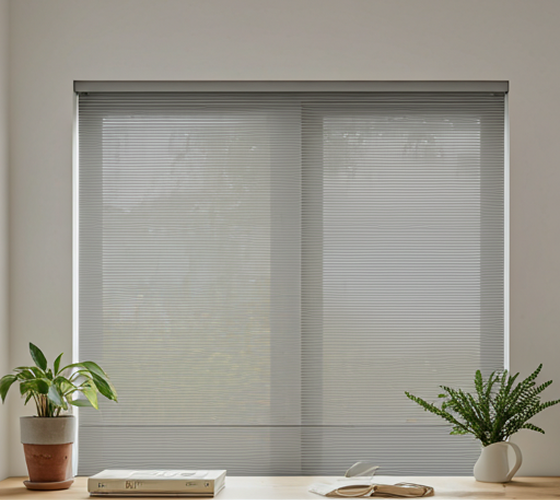 Motorized Roller Shades Operated in Smart Home