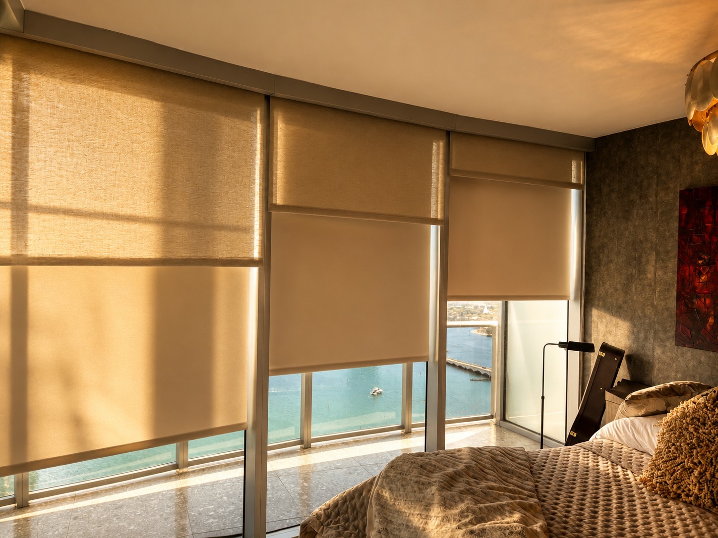 Ultimate Shades and Blinds|Lutron Roller Shades Coral Gables